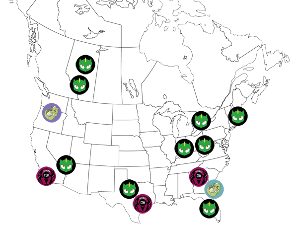 North American Appearances
